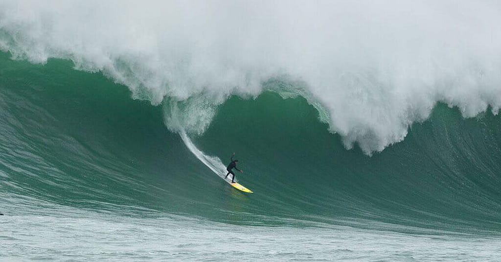 othmane choufani Mavericks big wave surfing